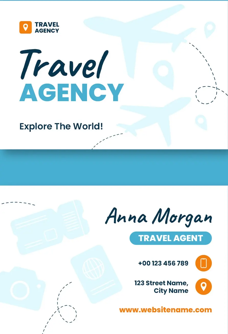 Travel & Tours Business Card 181