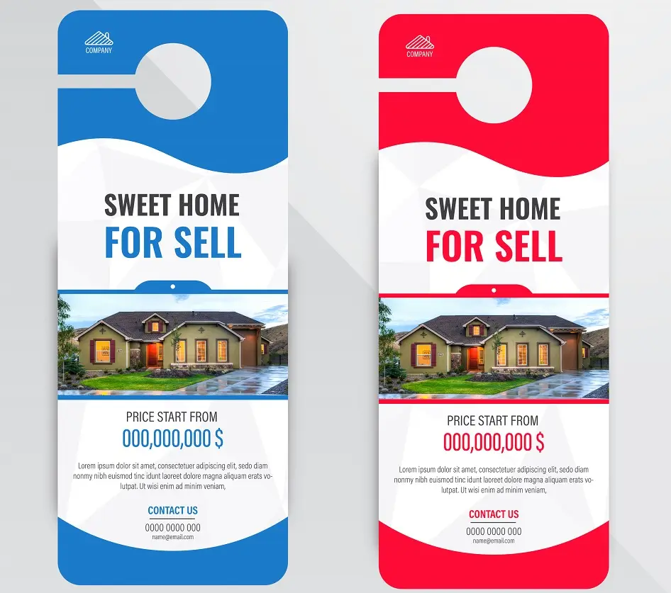 Real Estate Door Hanger 151
