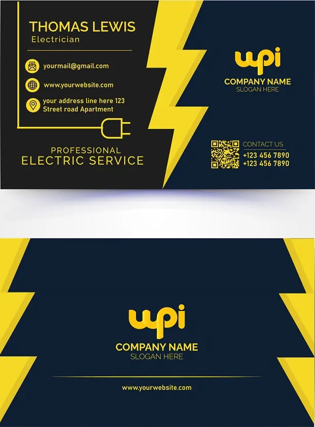 Electricians Business Card 261