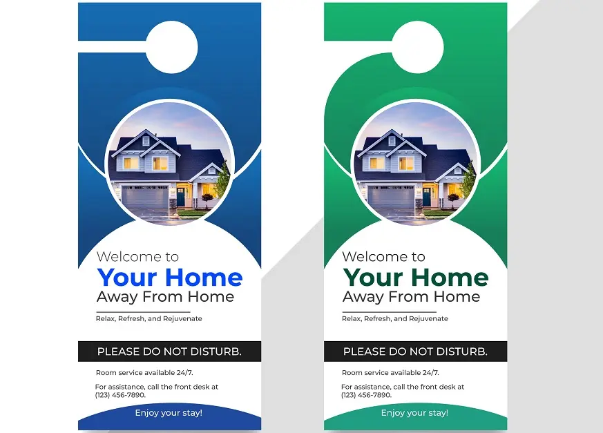 Real Estate Door Hanger 111