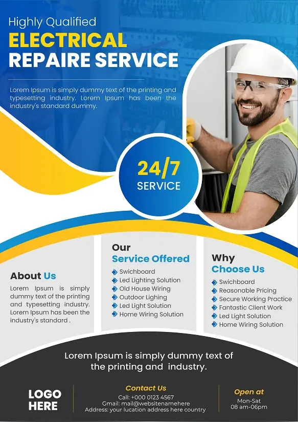 Electricians Flyers 100