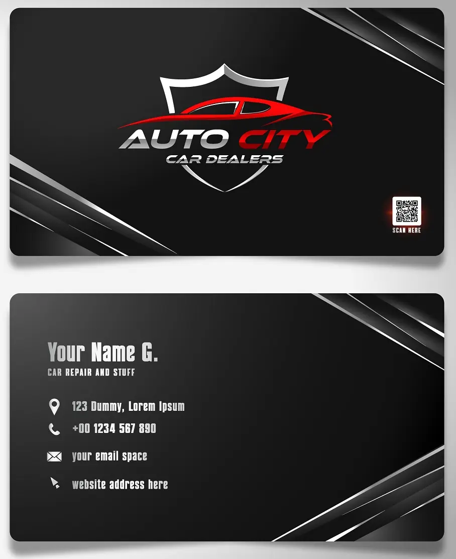 Automotive Business Card 371