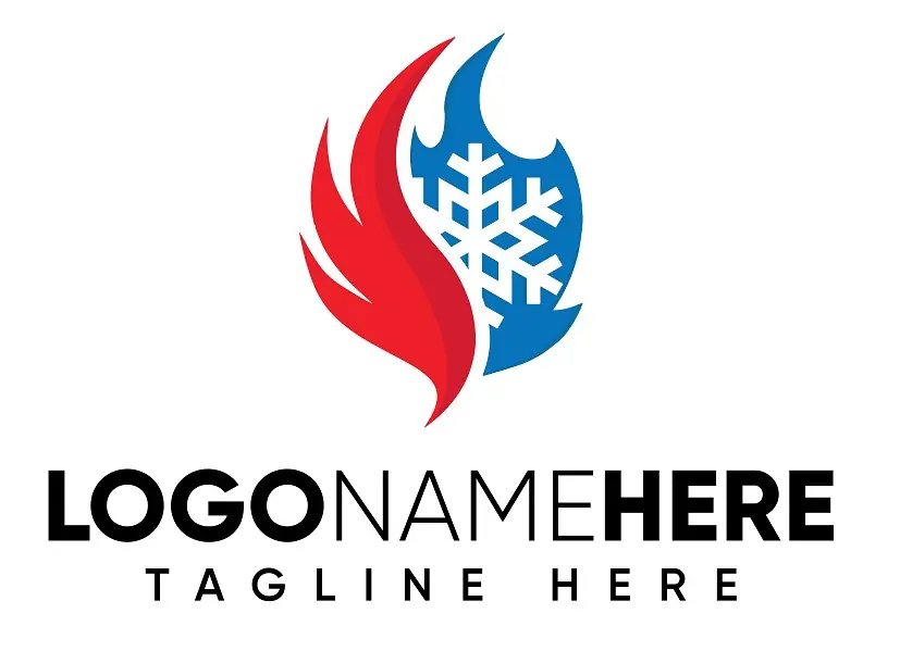 Heating & Air Conditioning  Logo 301