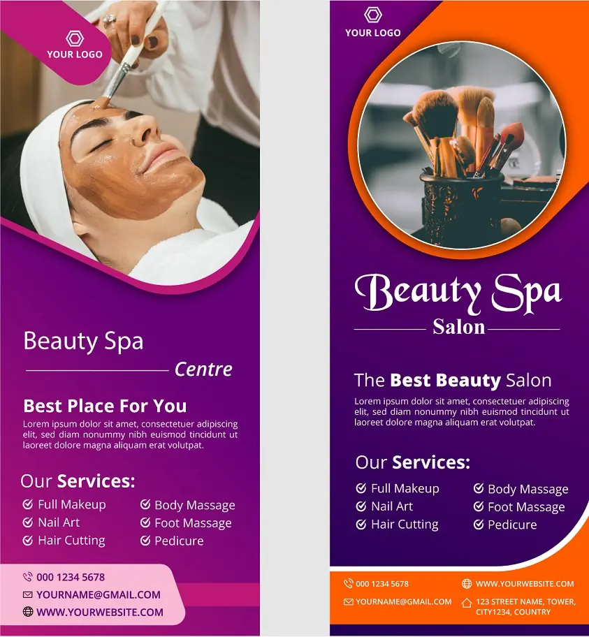 Salons & Spas Door Hanger 181