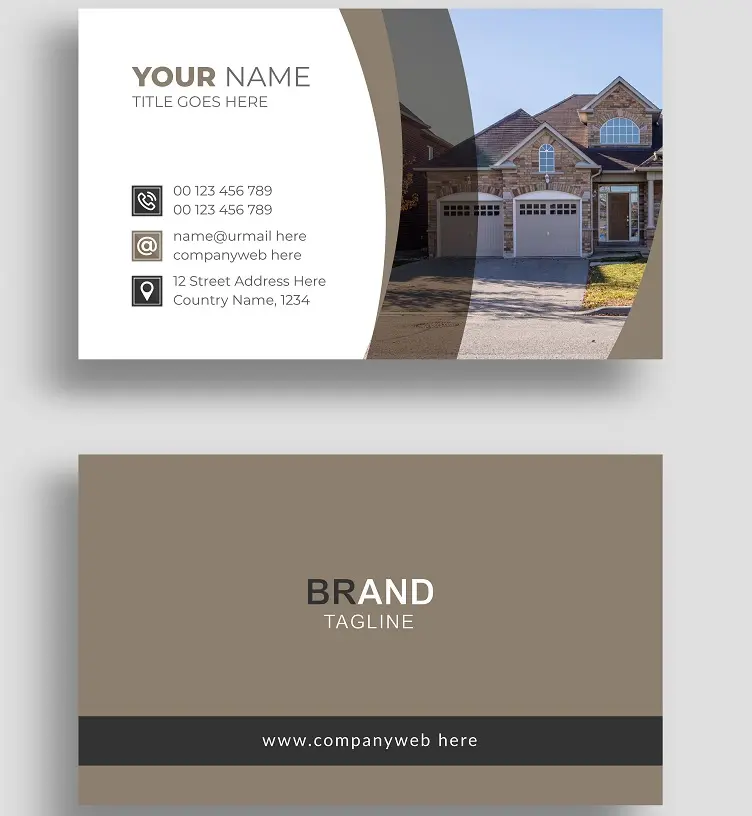 Real Estate Business Card 211