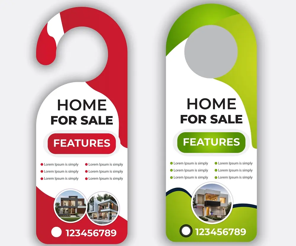 Real Estate Door Hanger 201