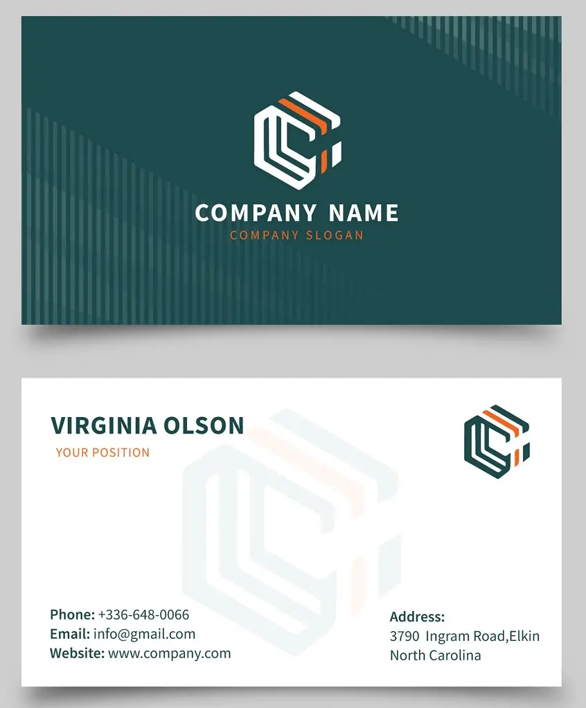 Accountant Busines Card 815