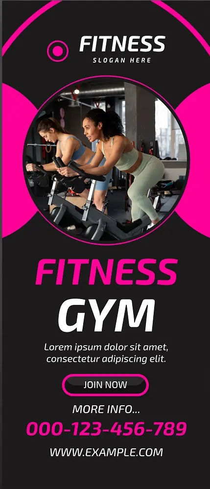 Fitness & Gym Door Hanger 141