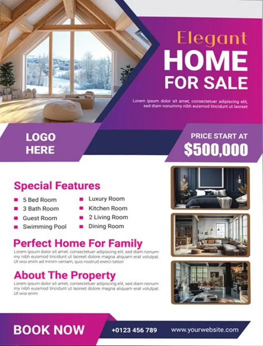 Real Estate Flyer 181