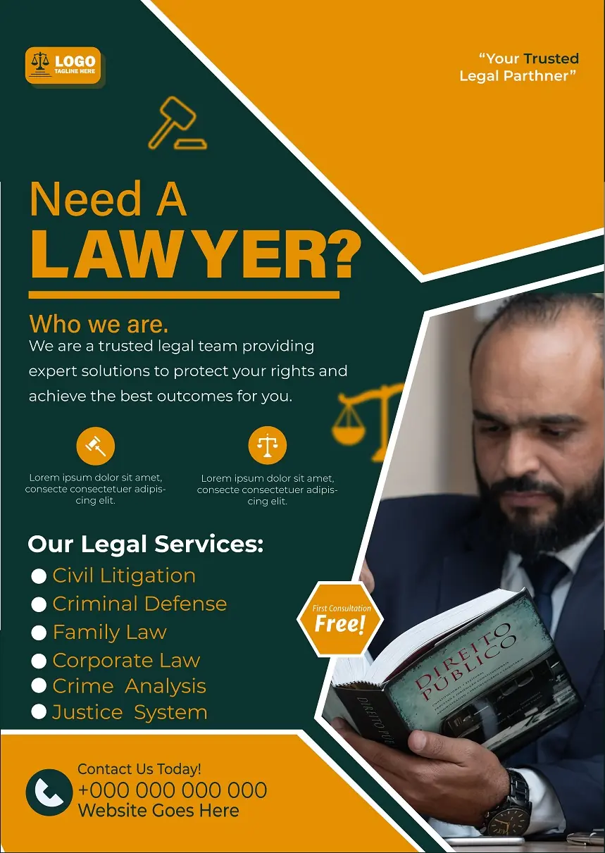 Law Firm Flyer 151