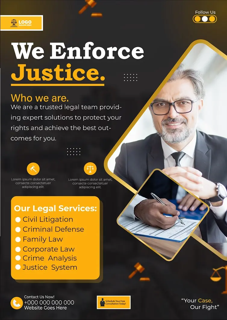 Law Firm Flyer 171