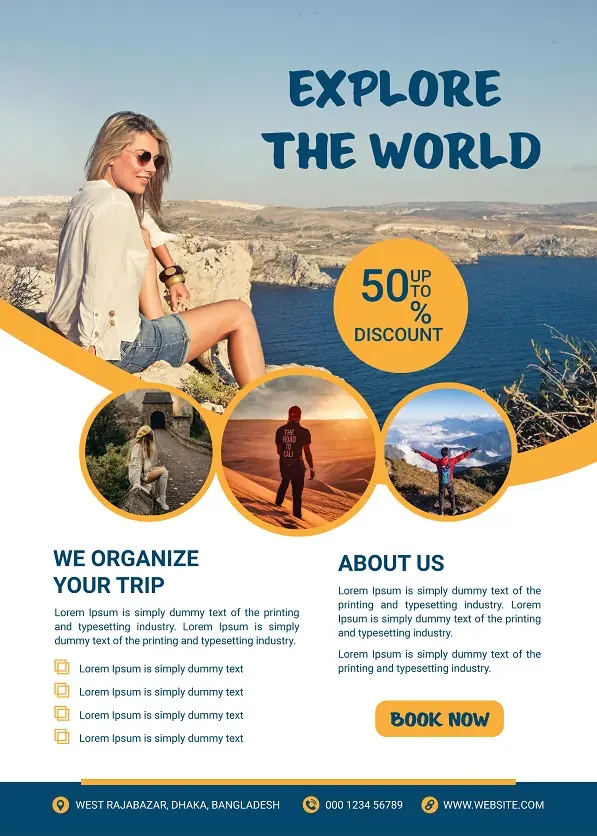 Travel & Tours Flyer 221