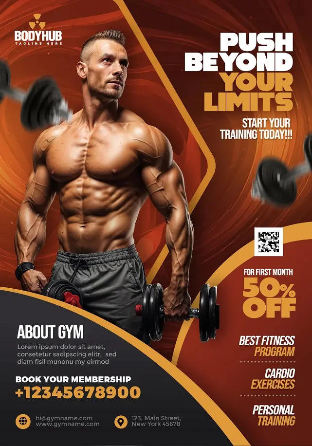 Fitness & Gym Flyer 111