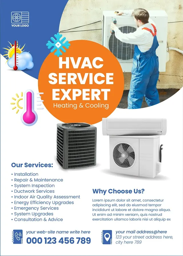 Heating & Air Conditioning Flyer 181
