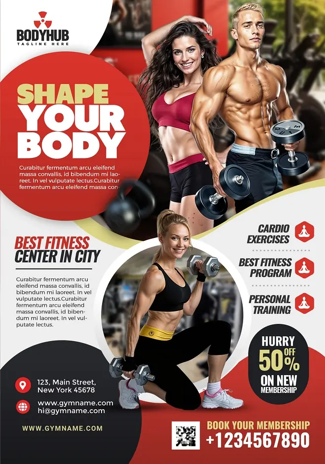 Fitness & Gym Flyer 381