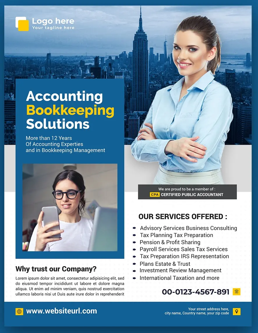 Accountant Flyer 160