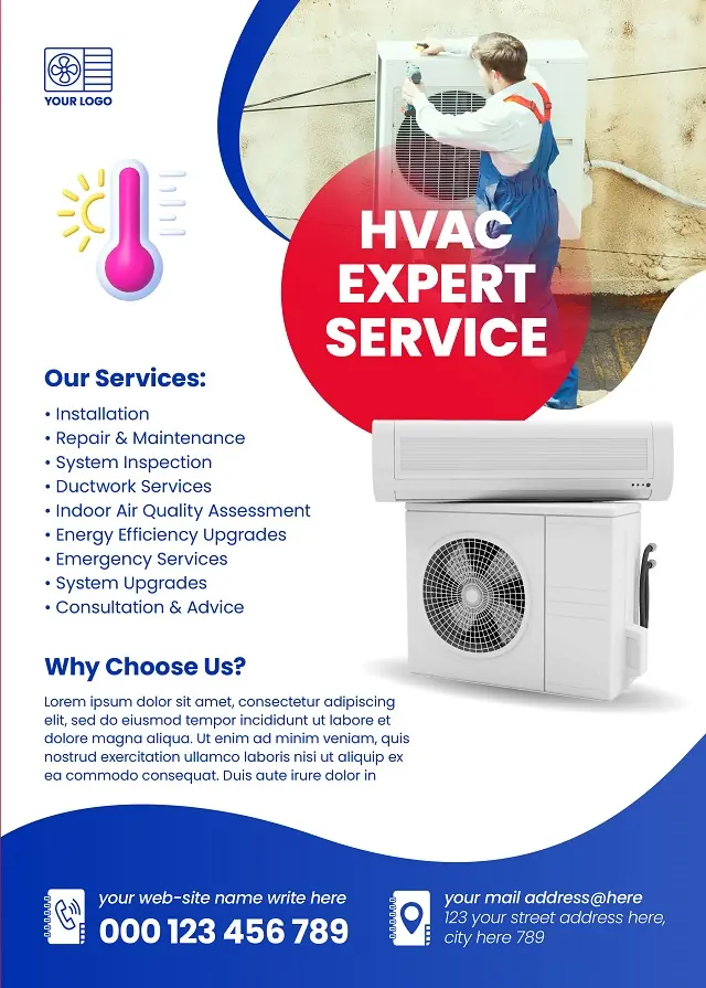 Heating & Air Conditioning Flyer 191