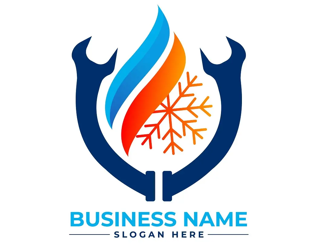 Heating & Air Conditioning  Logo 371