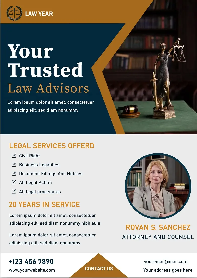 Law Firm Flyer 231