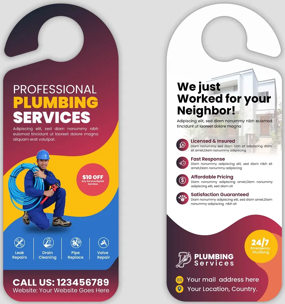 Plumbing Door Hanger 181