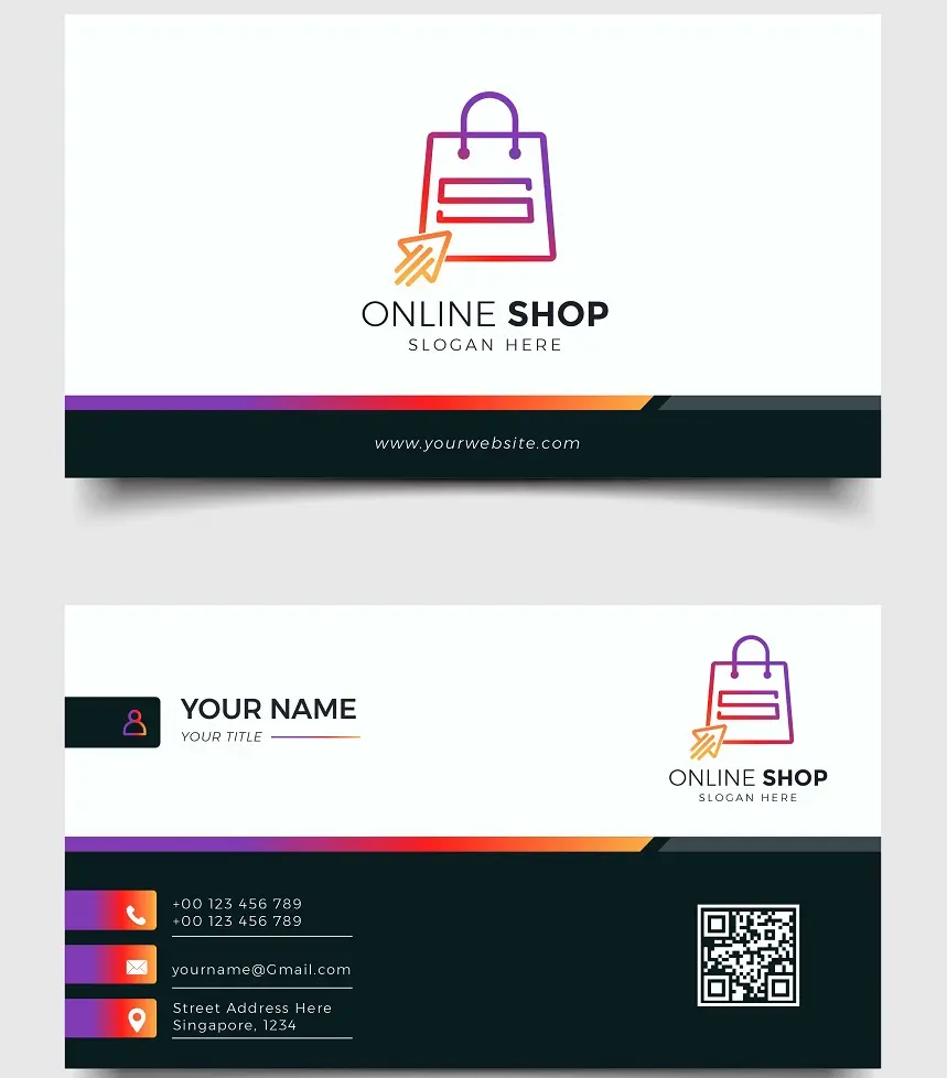 eCommerce Business Card 151