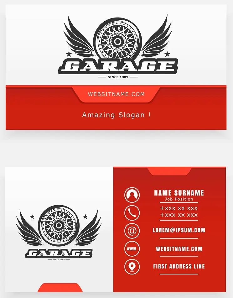 Automotive Business Card 441