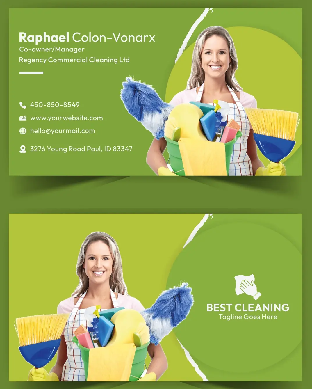 Cleaners Business Cards 191