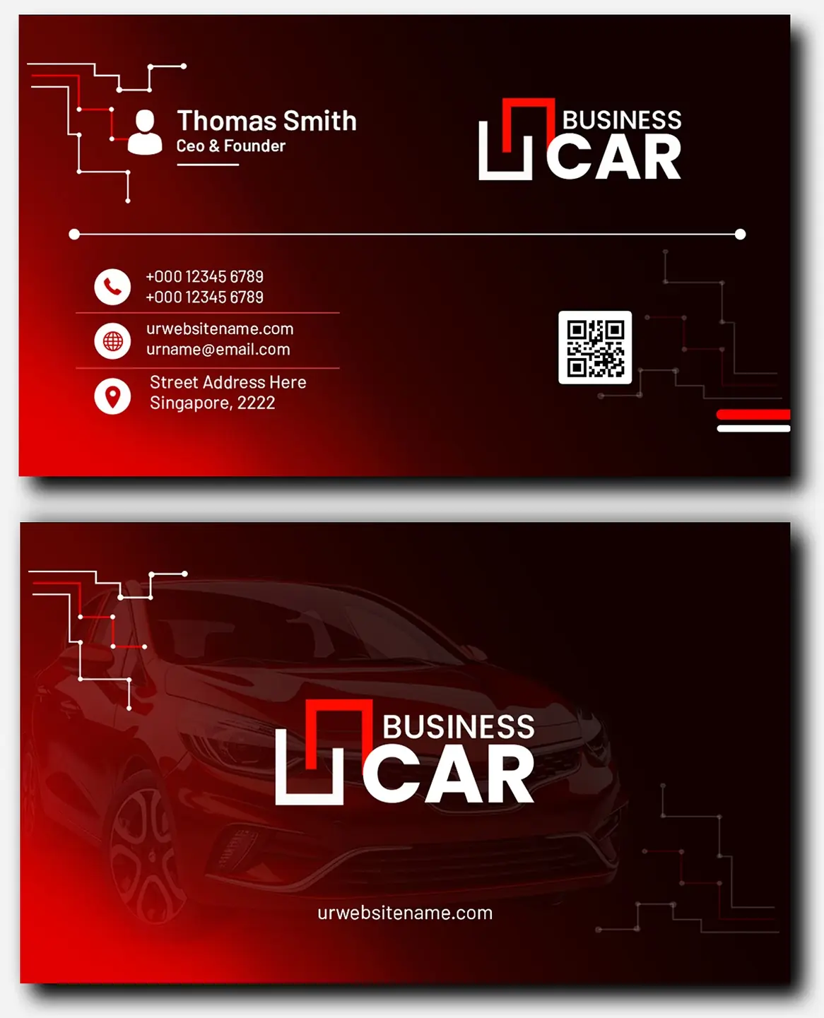 Automotive Business Card 321