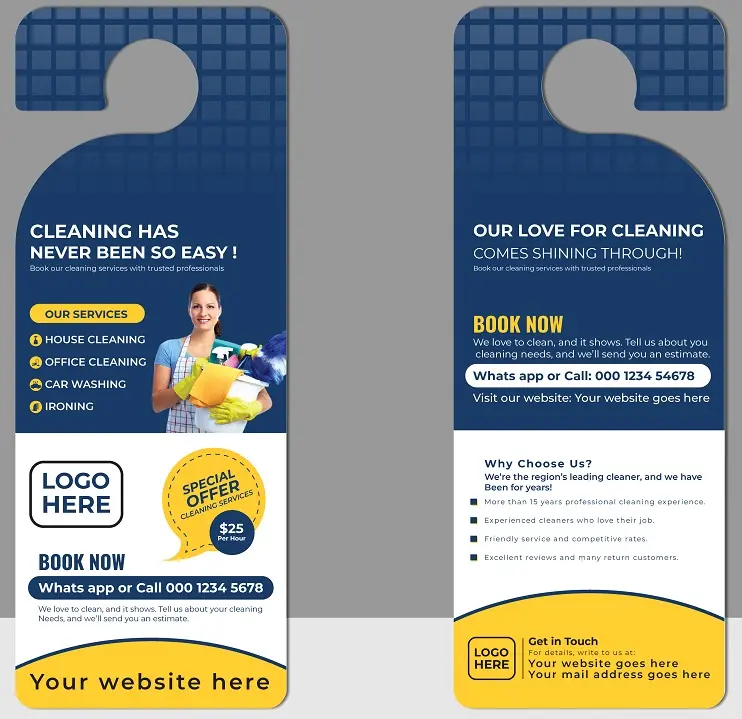 Nonprofits Door Hanger 121