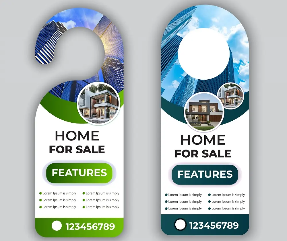 Real Estate Door Hanger 191