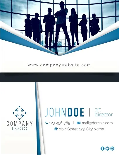 Employment Business Card 441