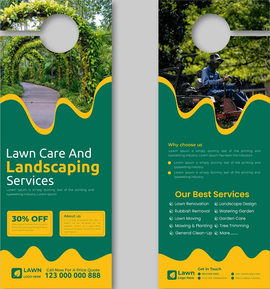 Gardening Door Hanger 181