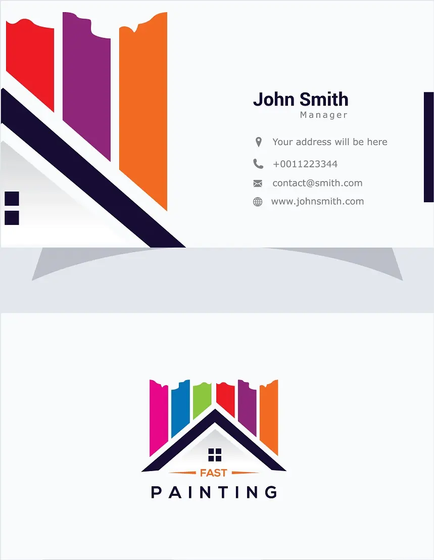 Painter Business Card 281