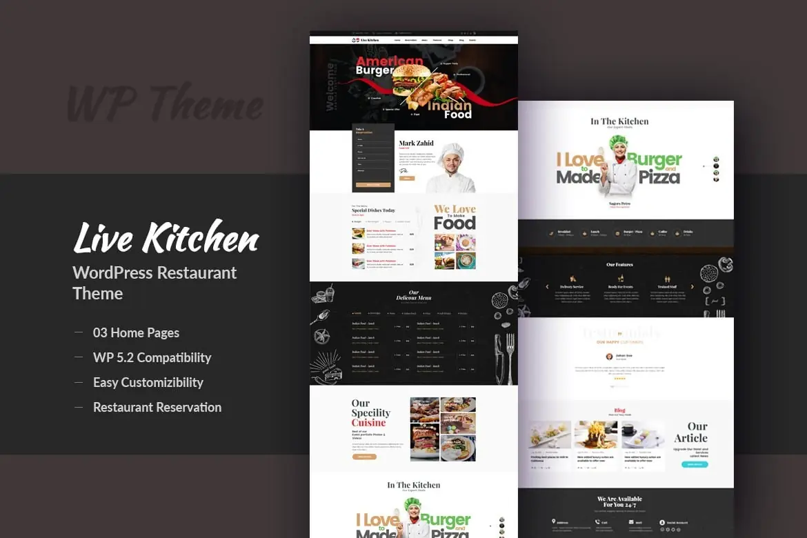 Livekitchen Theme