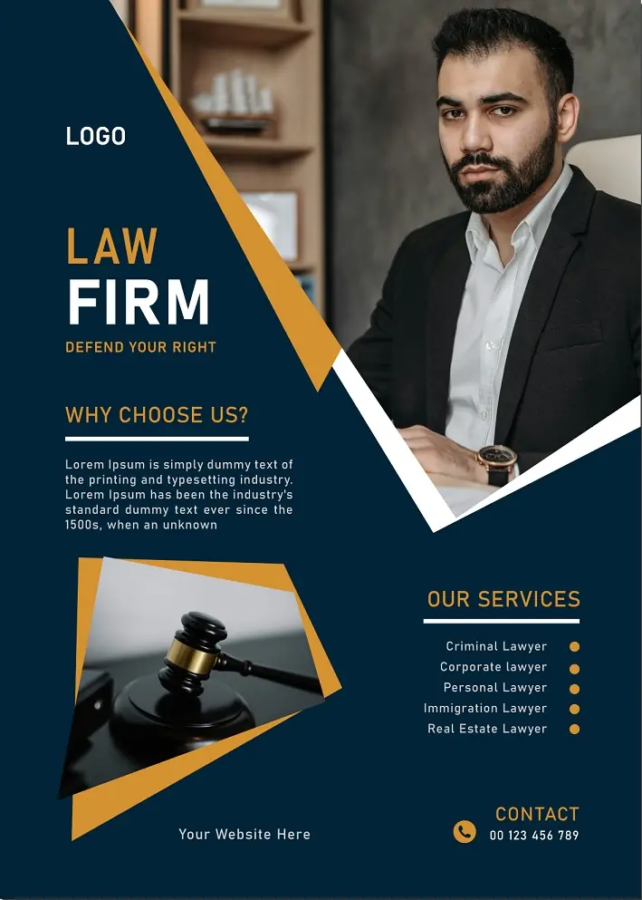 Law Firm Flyer 181