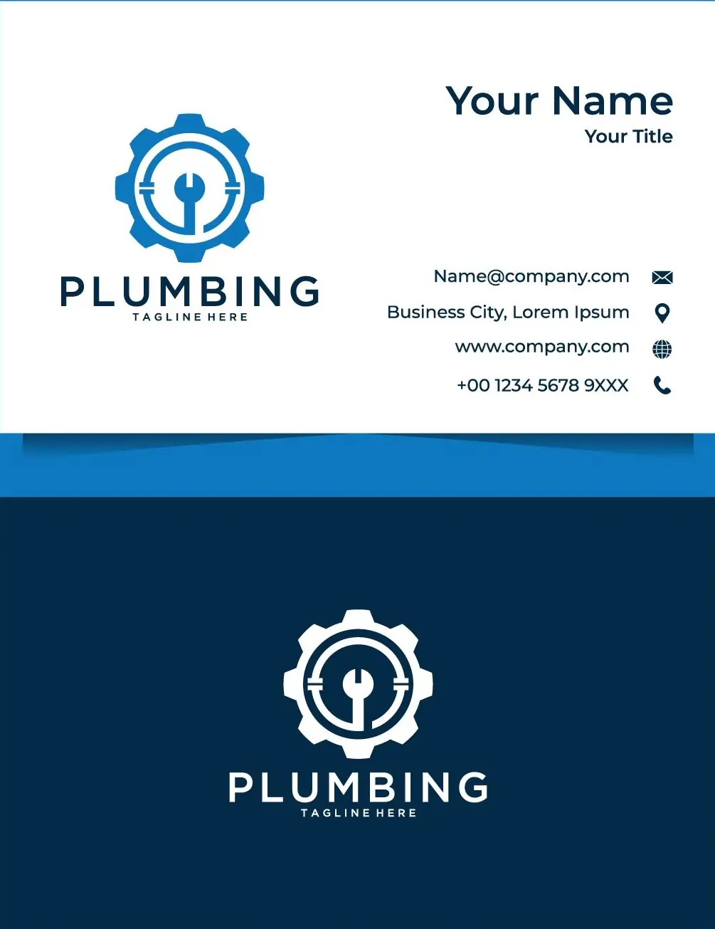 Plumbing Business Card 201