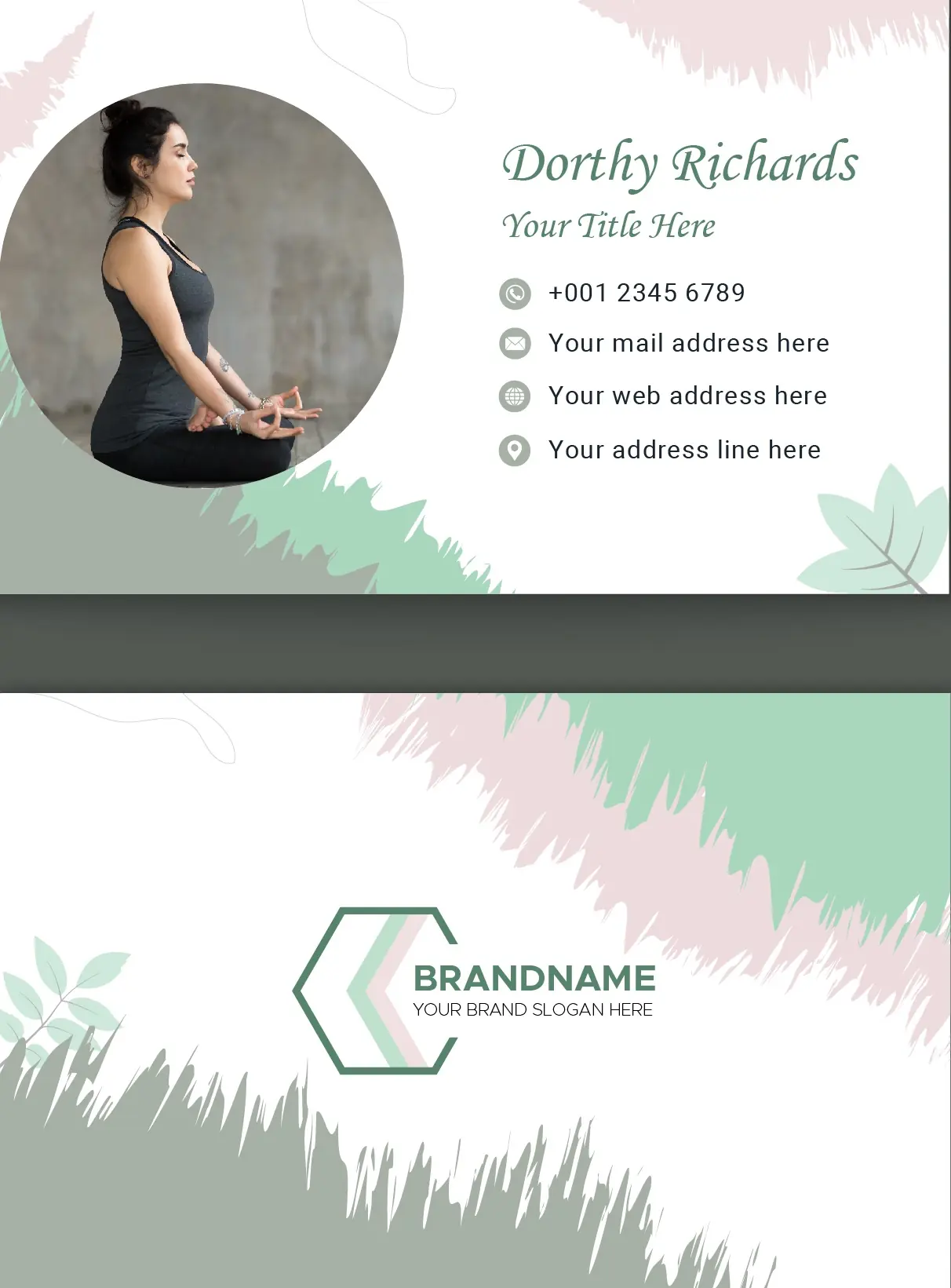 Salons & Spas Business Card 351