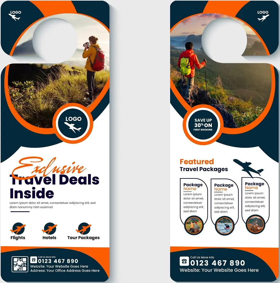 Travel & Tours Door Hanger 130