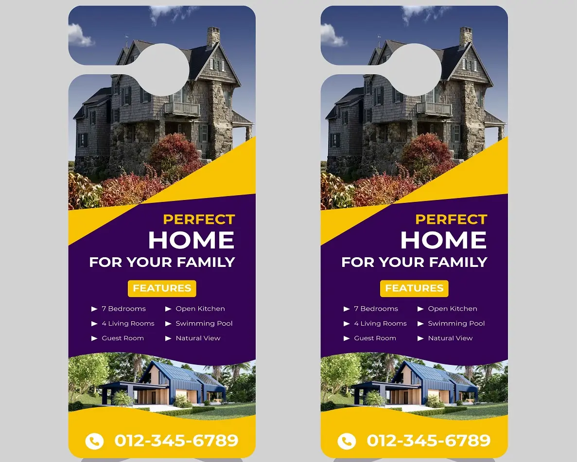 Real Estate Door Hanger 241