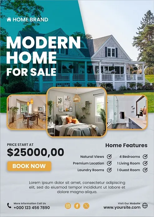 Real Estate Flyer 111