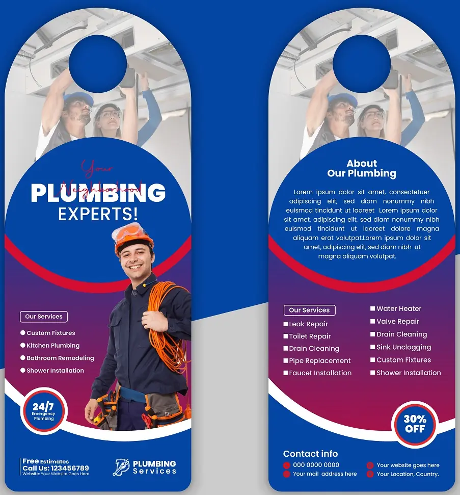 Plumbing Door Hanger 131