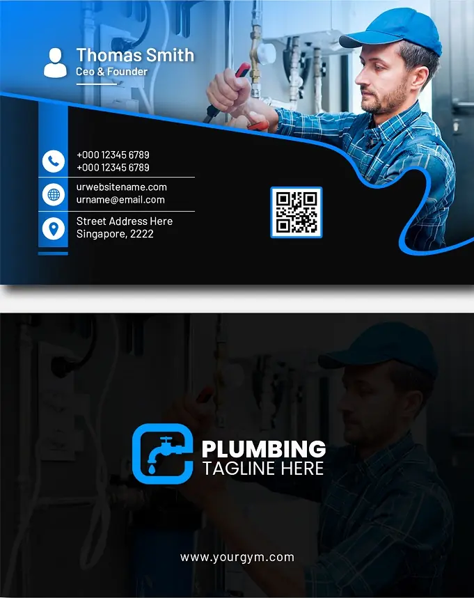 Plumbing Business Card 121