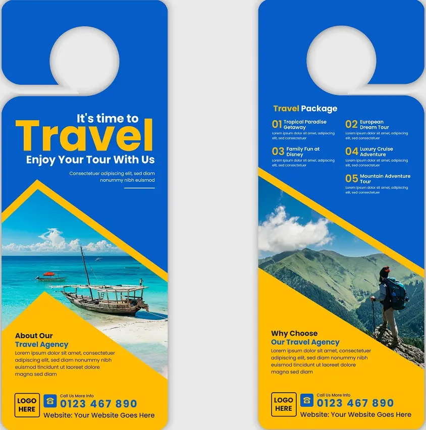 Travel & Tours Door Hanger 331
