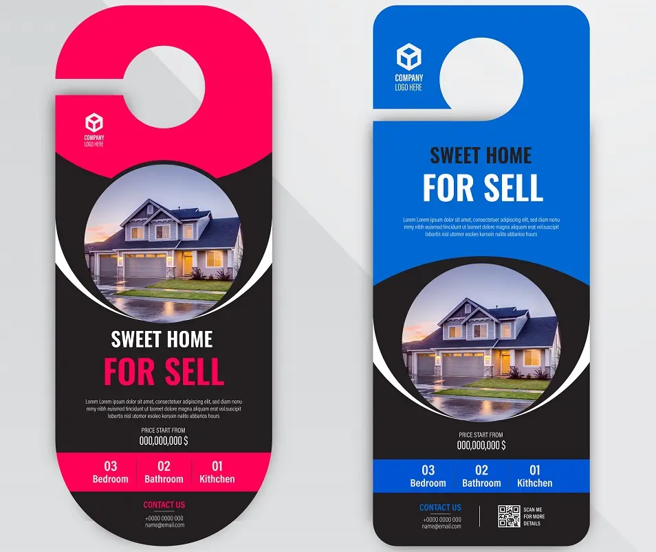 Real Estate Door Hanger 211