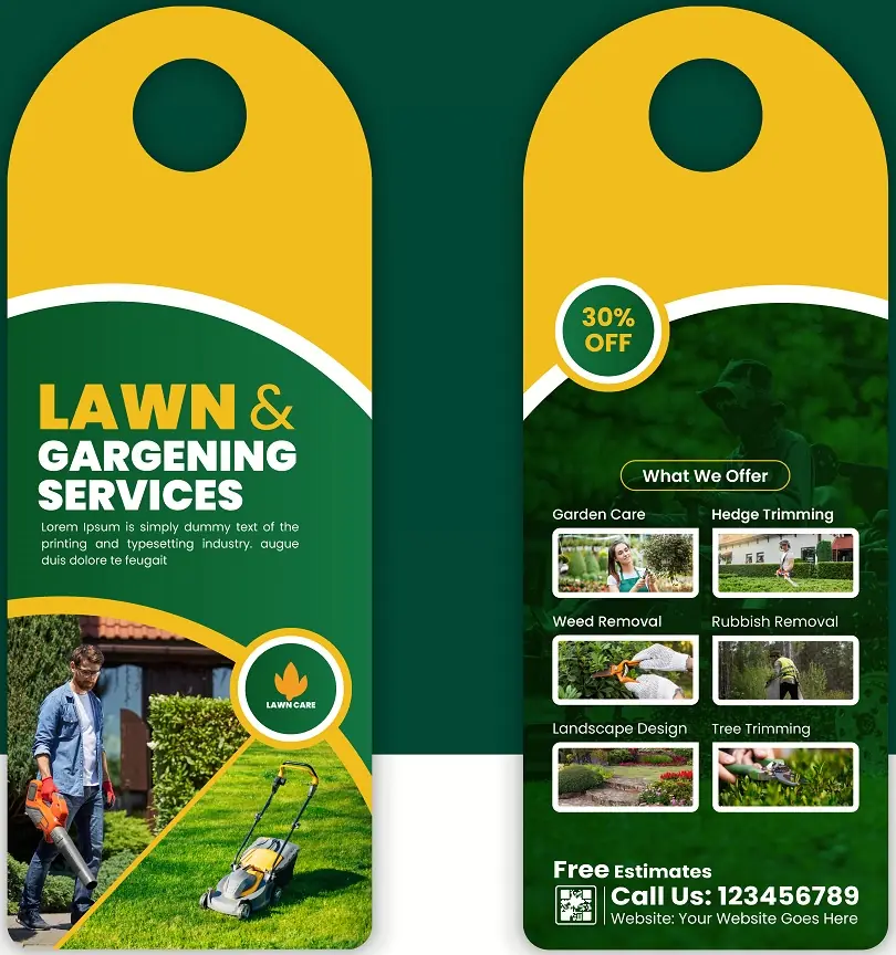 Gardening Door Hanger 241