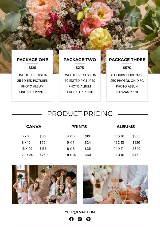 Wedding Planner Flyers 121