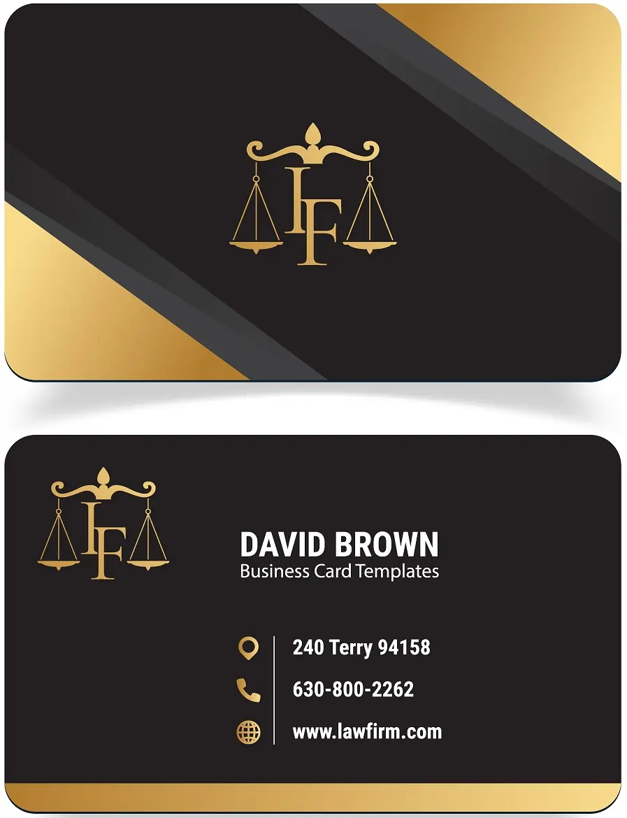 Law Firm Business Card 181