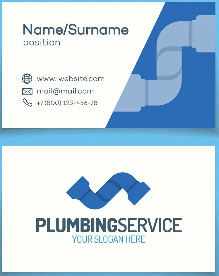 Plumbing Business Card 211