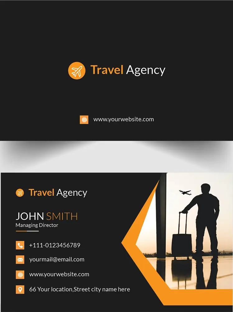 Travel & Tours Business Card 371