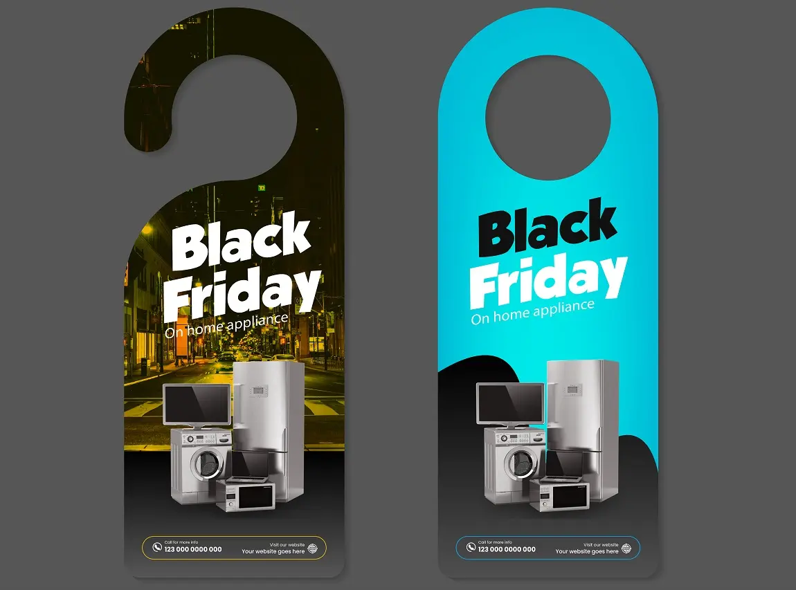 eCommerce Door Hanger 321